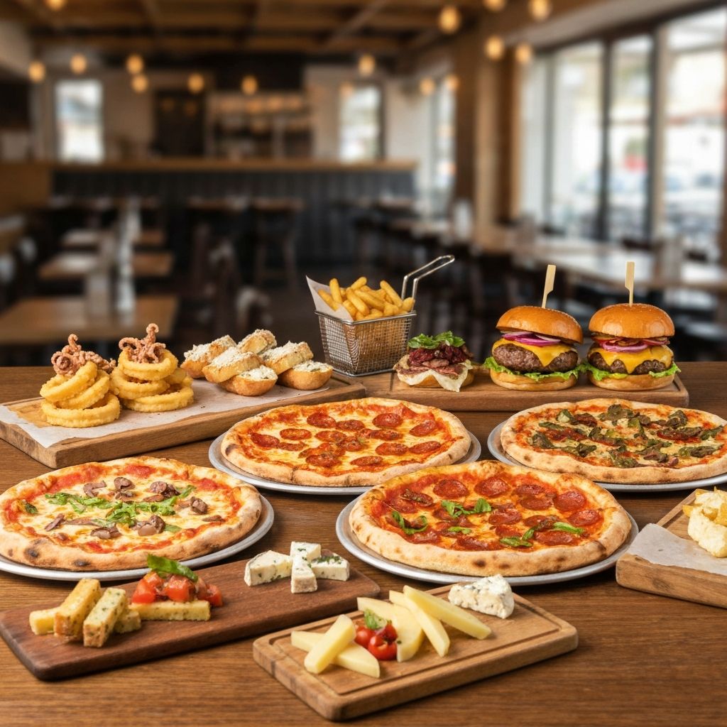 Our delicious menu offerings